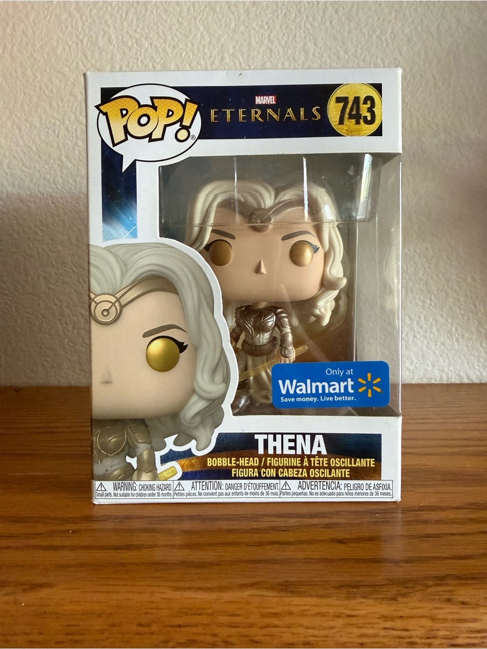 Funko Pop! Marvel Eternals Thena #743 Walmart Exclusive Bobble-Head